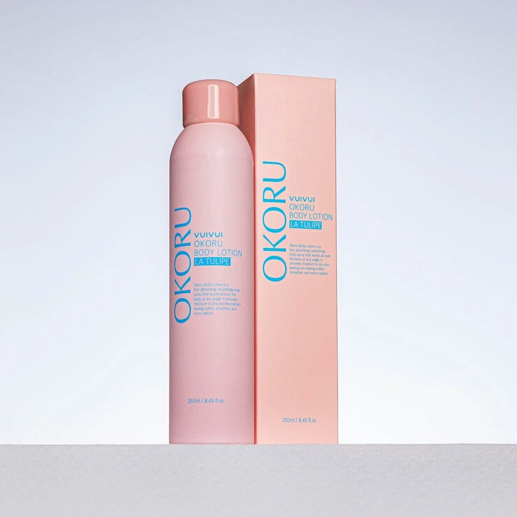 image of okoru body lotion