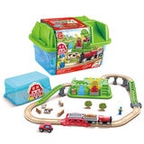 Buy Hape Farm Fun Railway Bucket Set Box & Items Image at Costco.co.uk