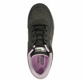 Skechers Ladies Lite Pro Trainer in Black