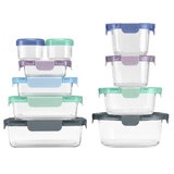 Ello Colour Lock Food Storage Set, 20 Piece Ello Colour Lock Food Storage Set, 20 Piece