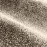Faux Rabbit Fur Blanket in Taupe, 234 x 249 cm