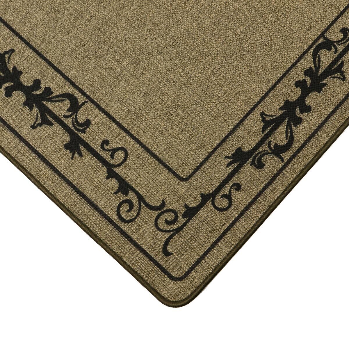 JVL Elegance Doormat and Runner Mat Pack in Border Design Costco UK