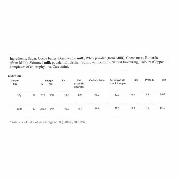 Nestle Aero Bubble Peppermint Chocolate Bar PMP, 24 x 36g