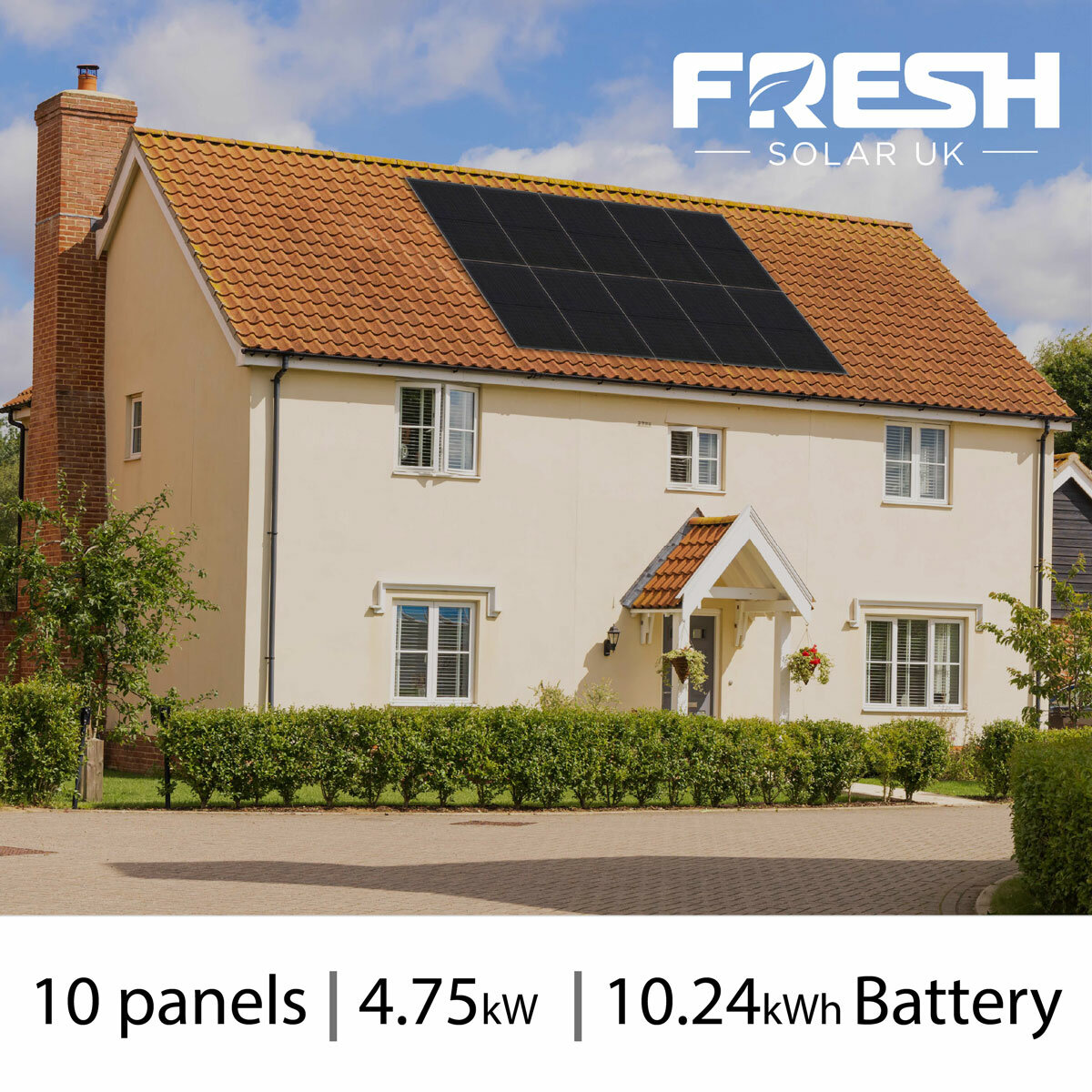 10 Panels Solar PV System with Fox ESS