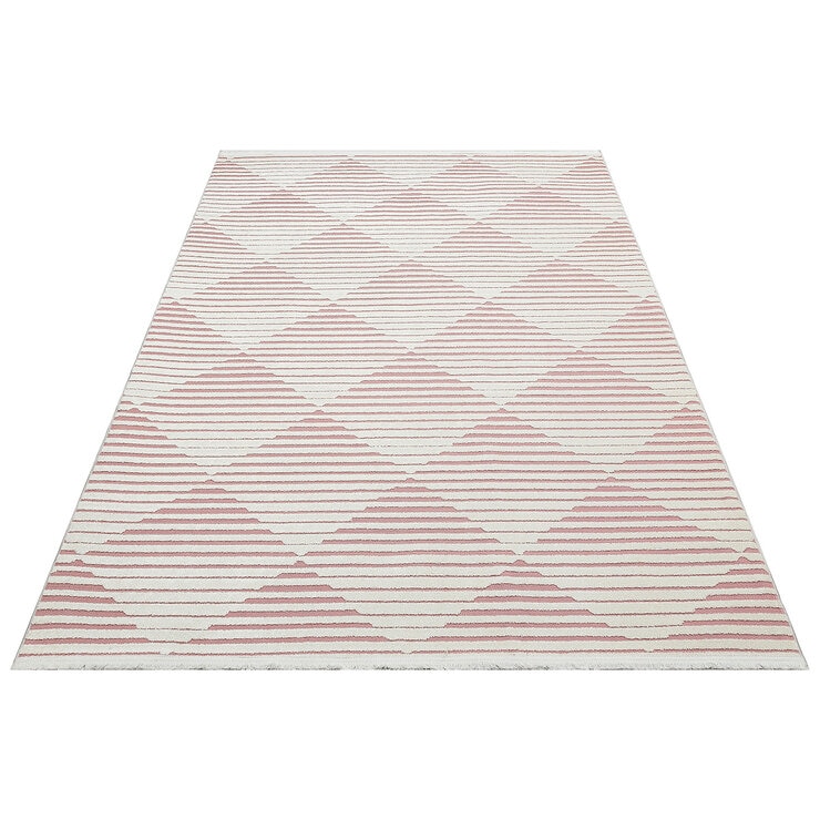 Concept Looms Jazz Pink Indoor Outdoor Rug, in 2 Sizes