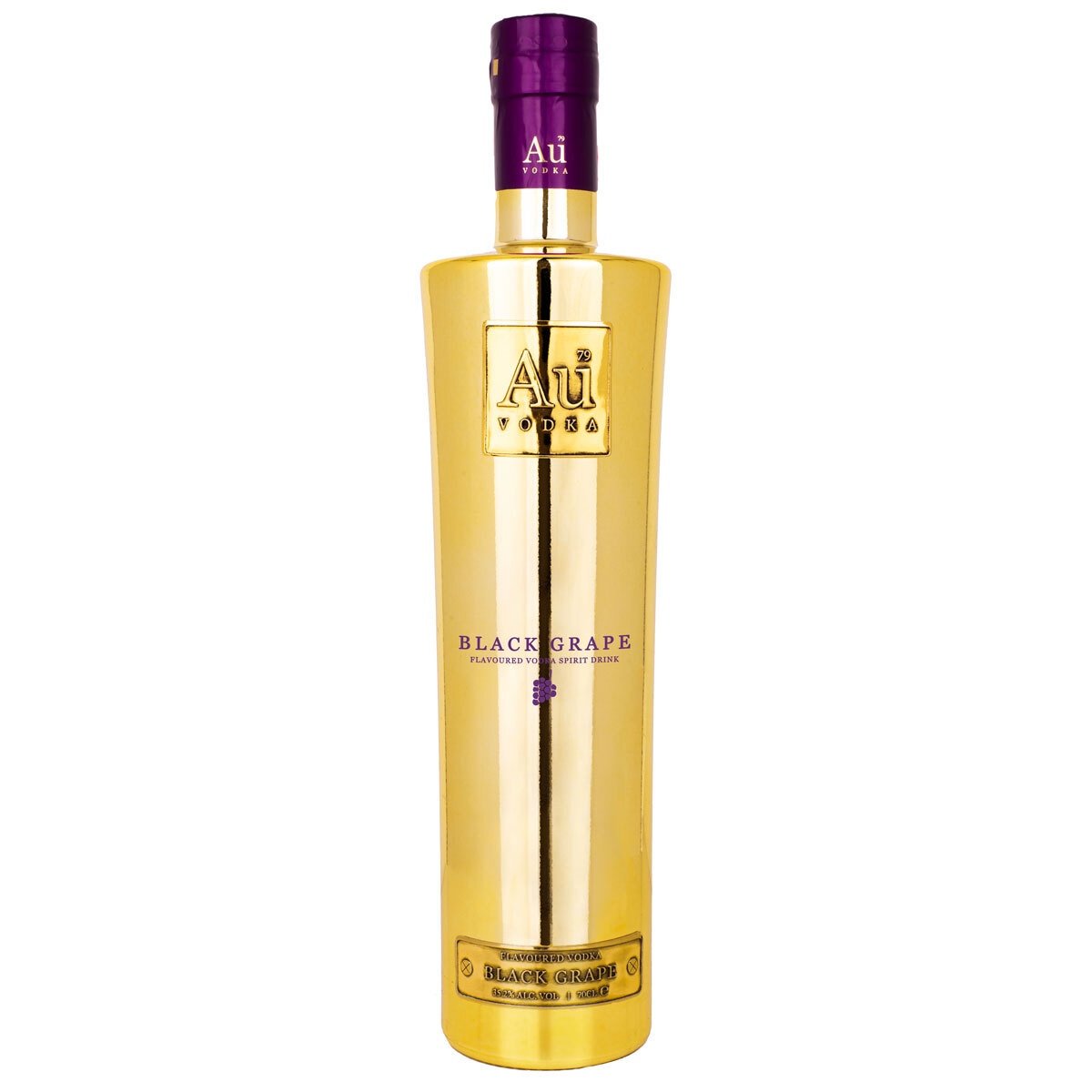 Black Grape Vodka Bottle