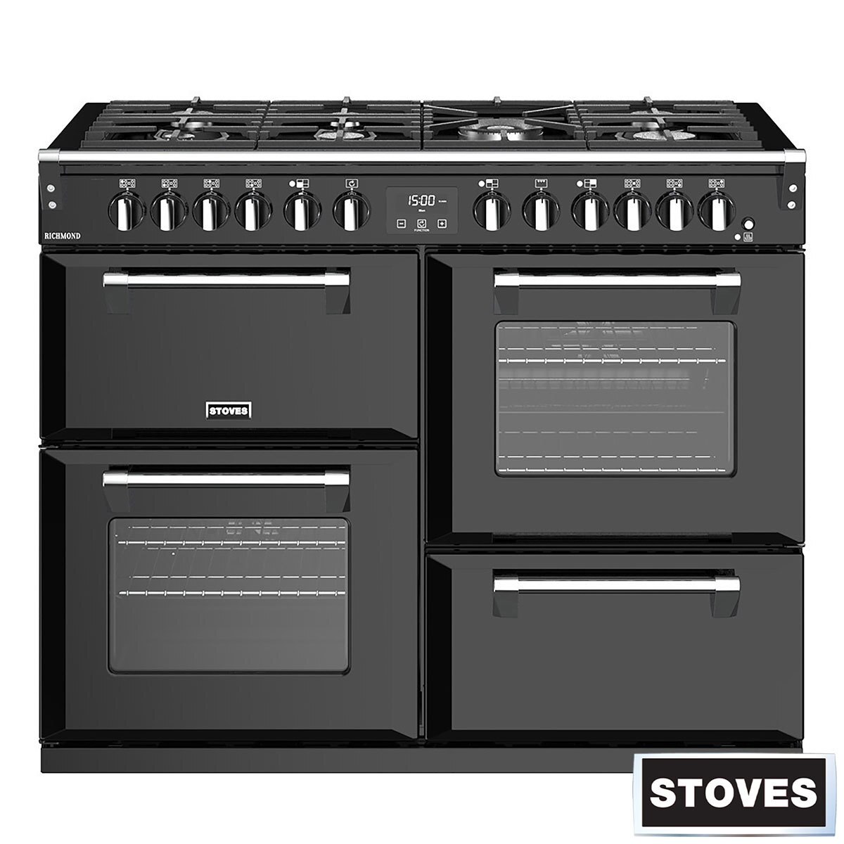 Stoves Richmond S1000DF, 100cm Dual Fuel Range Cooker A Rated in 2