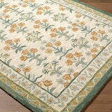 Livabliss Fairfax Green Wool Rug, In 2 Sizes Livabliss Fairfax Green Wool Rug, In 2 Sizes