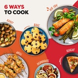 Lifestyle image of Instant Vortex Plus ClearCook Air Fryer in 6 ways to cook