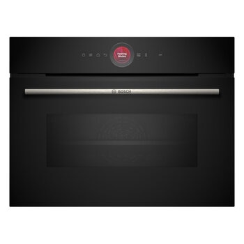 Bosch Series 8 CMG7241B1B, Compact Oven with Microwave Function in Black