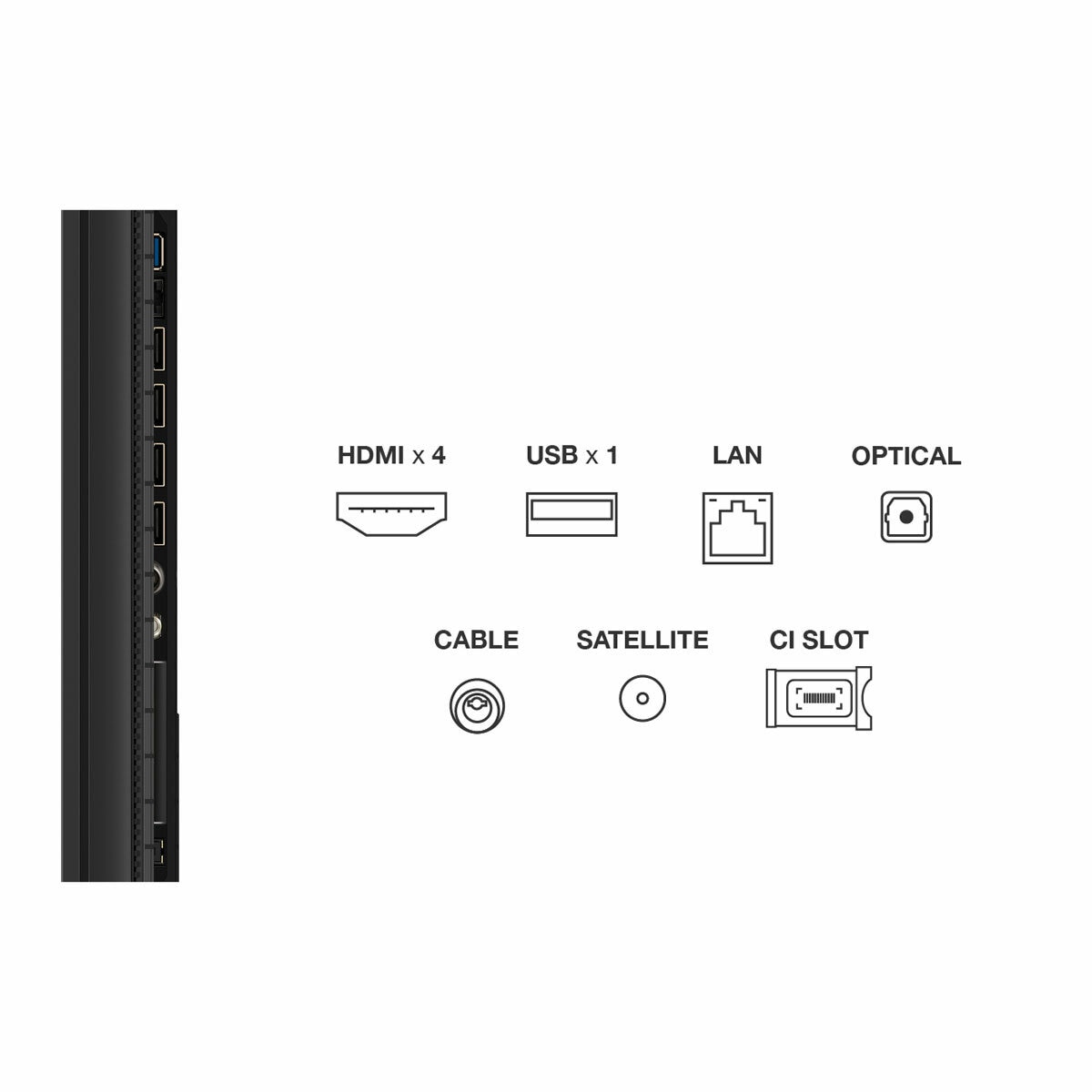 Buy TCL 85P8K-UK 85 Inch QLED Smart TV at Costco.co.uk