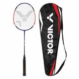 Studio image showing the badminton racket next to the thermobag cover Studio image showing the badminton racket next to the thermobag cover