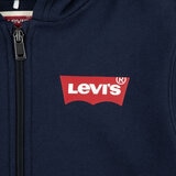 Levi Youth Zip Up Hoodie in Navy