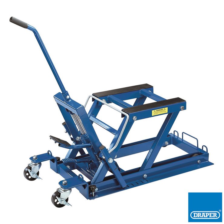 Draper Hydraulic Lift for Motorcycle/ATV/Small Machinery, 680kg