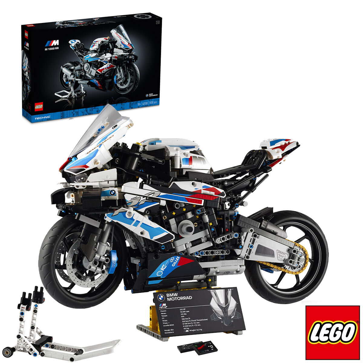 BMW M 1000 RR Display Case for LEGO 42130