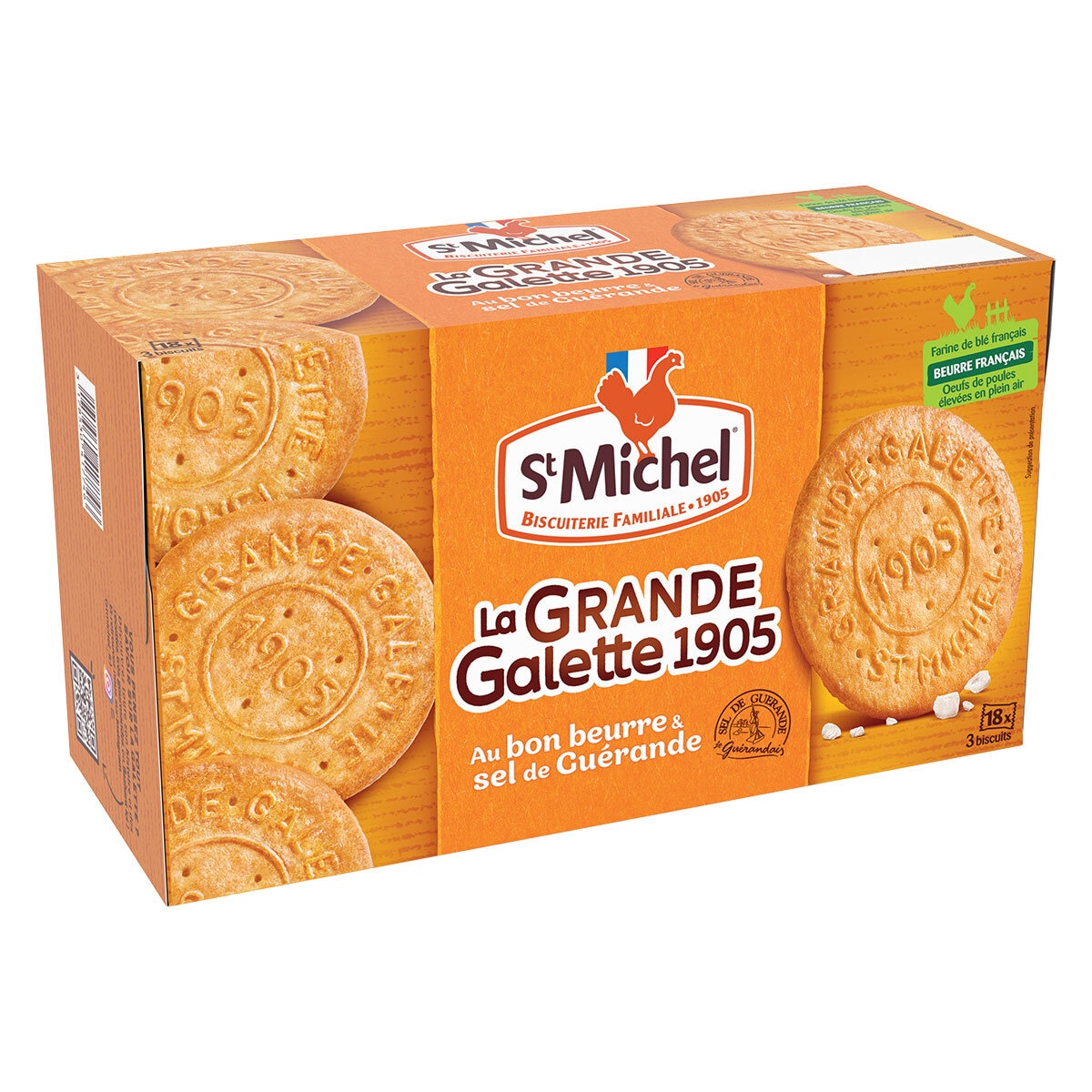 St Michel Grande Galettes With Sea Salt, 900g