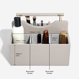 Taupe Classic Cosmetic Organiser