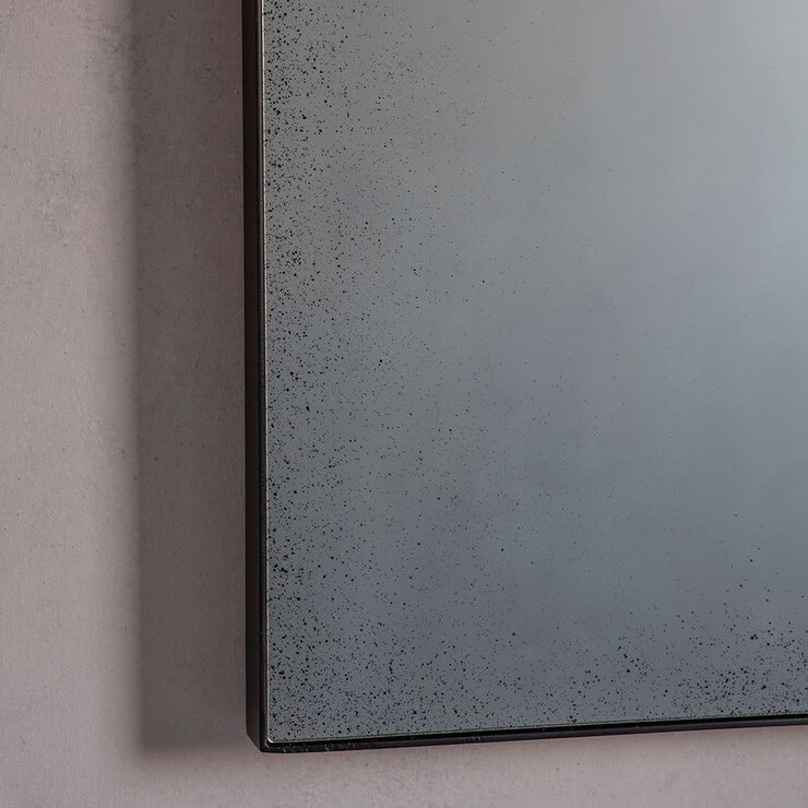 Gallery Broadheath Antique Rectangular Mirror, 81 x 122cm