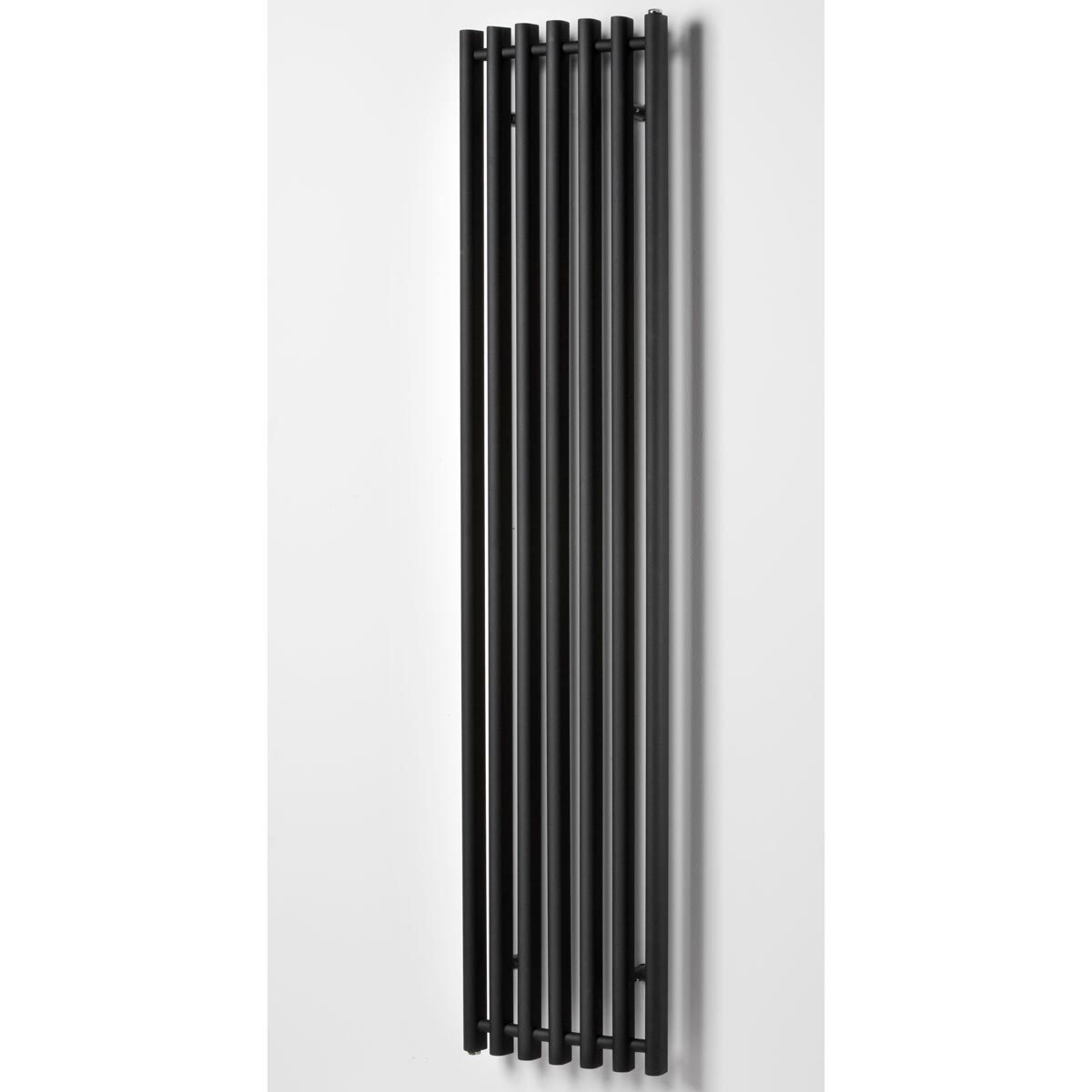 Side on image of radiator against white background