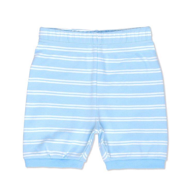 Pekkle Summer Pyjama 4 Piece Set in Octopus & Sharks, 3 Years