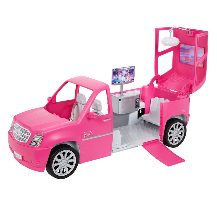 Buy Barbie Limo & 4 Dolls Feature Image at Costco.co.uk