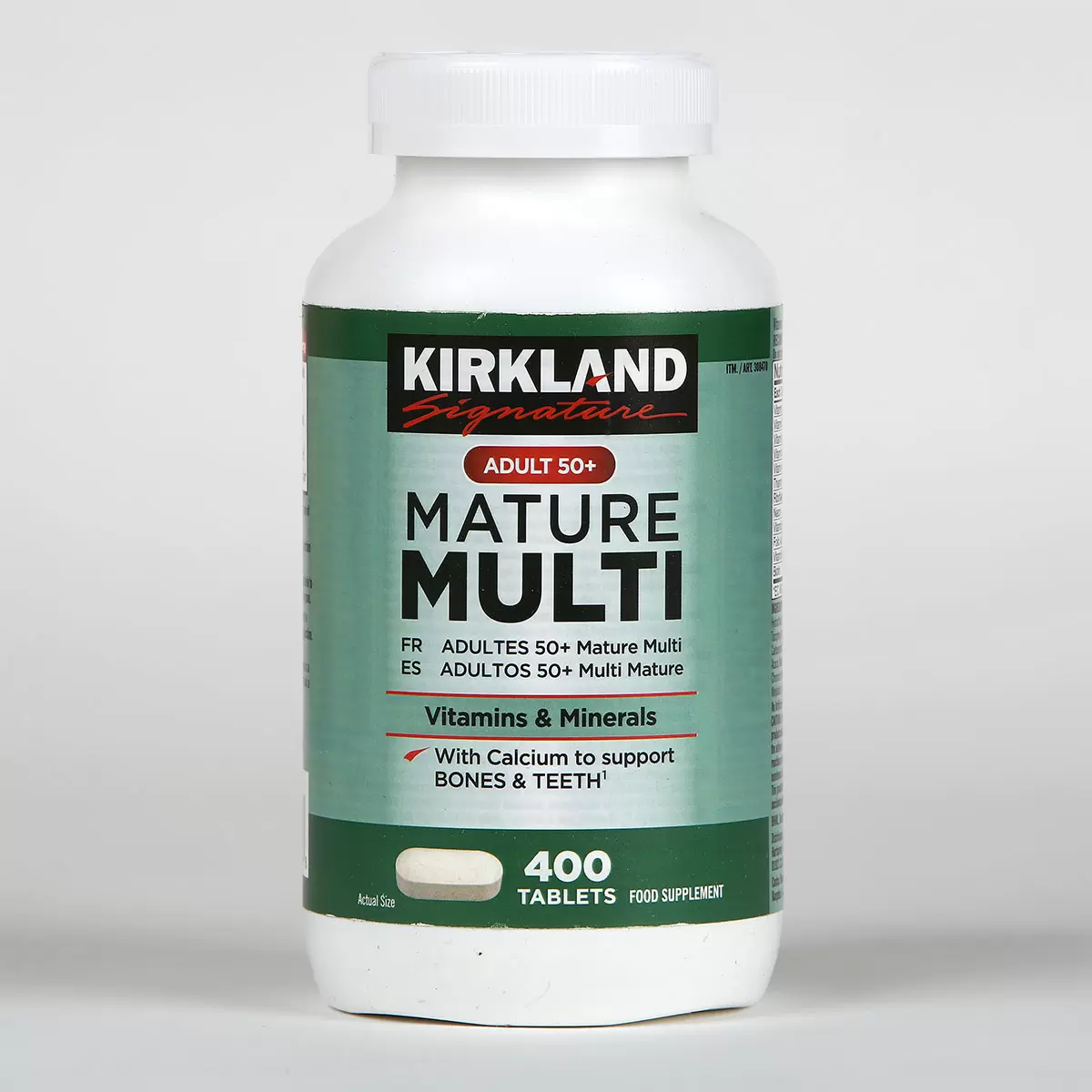 Kirkland Signature Mature Multi Vitamins, 400 Count