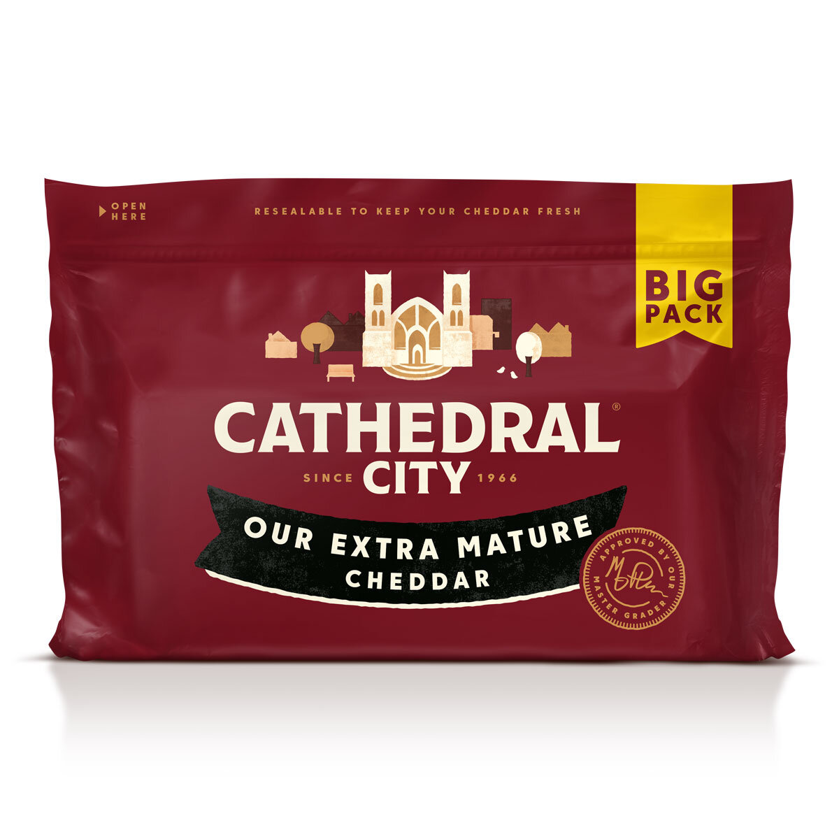 Cathedral City Extra Mature Cheddar, 550g