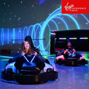 Virgin Experience Days Race into the World of Gaming Immersive Karting Experience for Two at Chaos Karts
