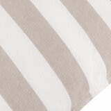 Yard Hayle Beige Striped Indoor Outdoor Cushion, 50 x 50 cm
