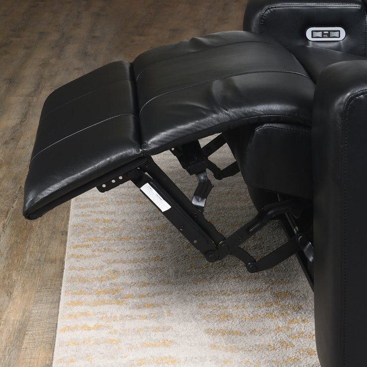 Pulaski Bradley Leather Home Theatre Power Recliner with Power Headrest