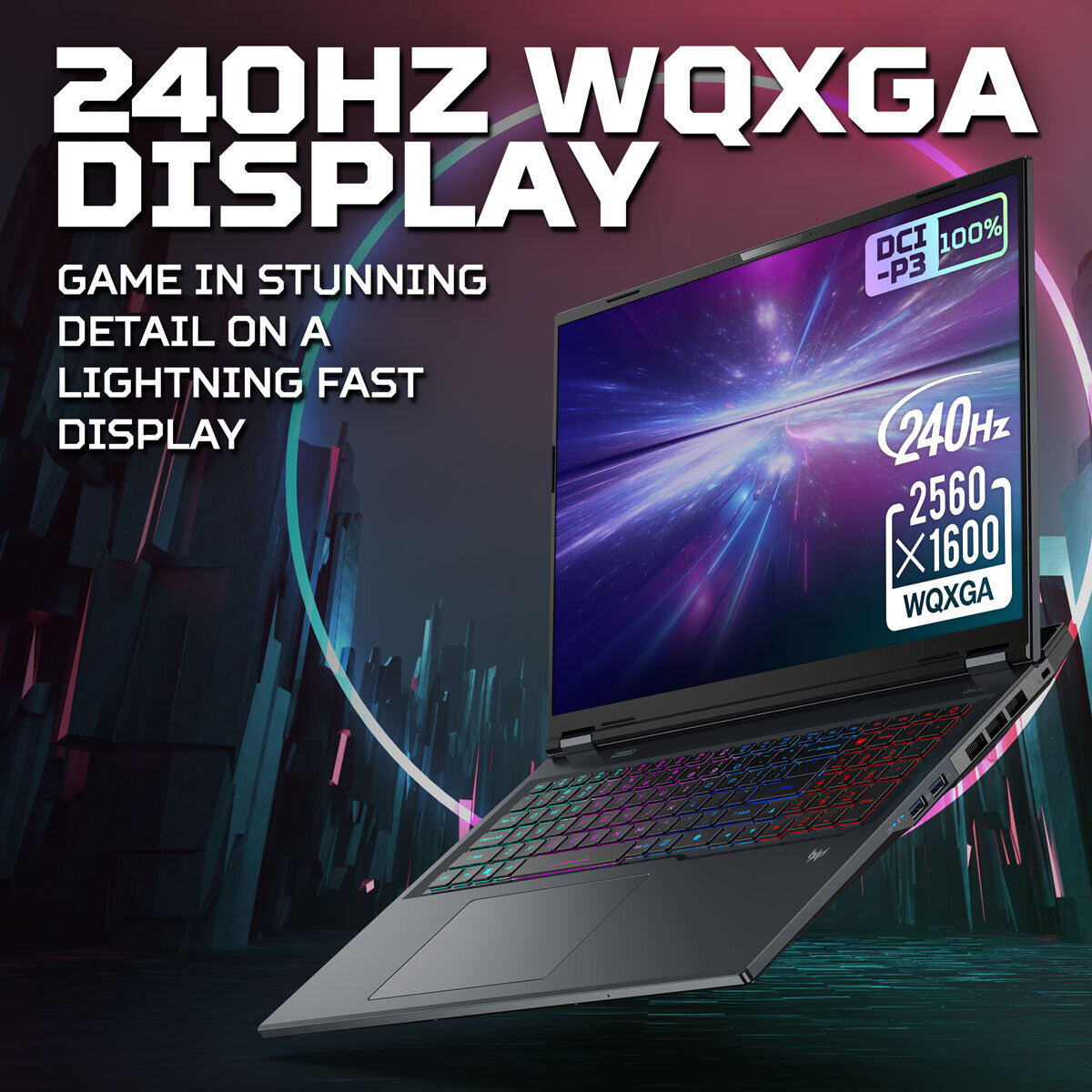 Acer Predator Helios NEO 18, Intel Core Ultra 9, 16GB RAM, 1TB SSD NVIDIA GeForce RTX 5070TI, 18 Inch Gaming Laptop, NH.QVLEK.006