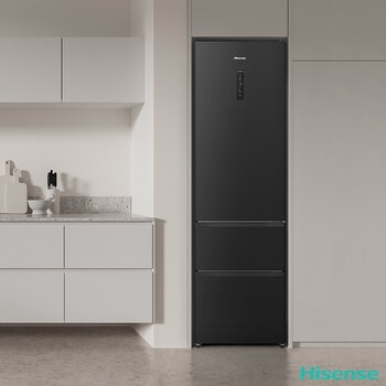 Hisense RM469N4AFDUK Fridge Freezer, D Rated in Black