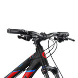 Lombardo Mozia Mountain Bike in Black/Red in 2 Sizes