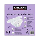 image of kirland signature size 2 nappies box