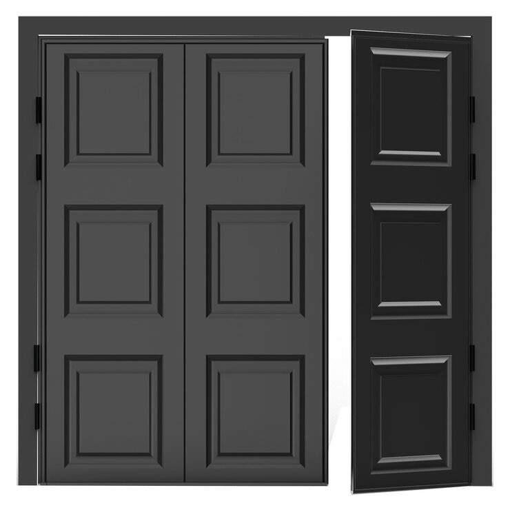 Cardale Georgian Side Hinged Garage Door