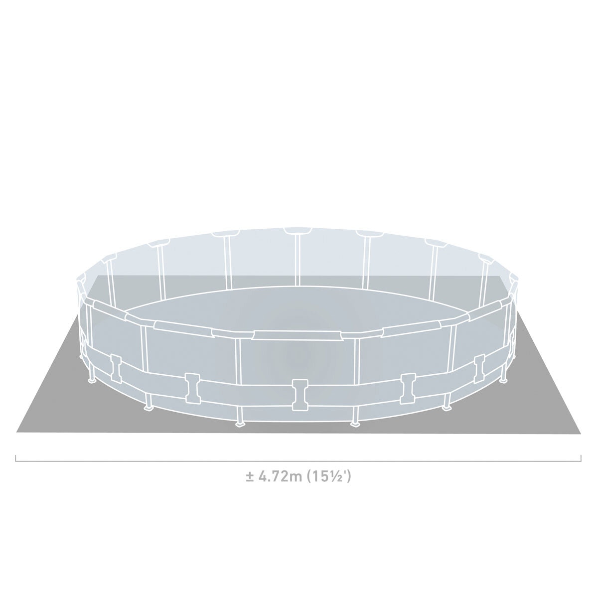 Intex Round15ft Pool