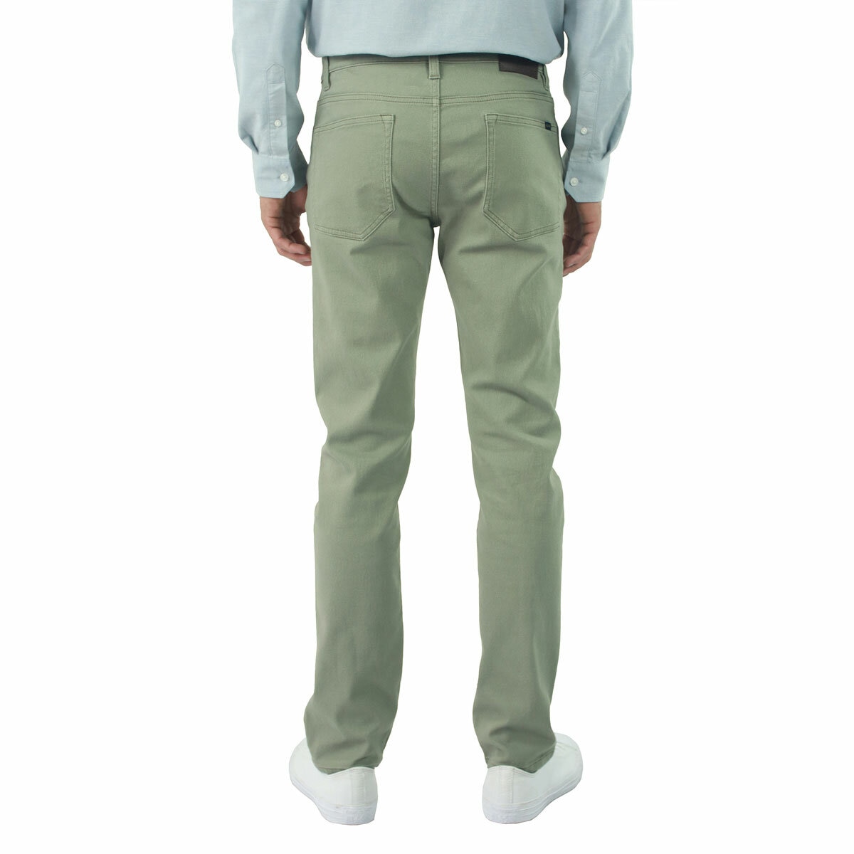 Jachs Men's Bull Denim Pant in Olive