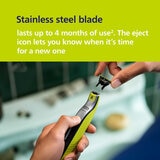 Lifestyle image of stainless steel blade