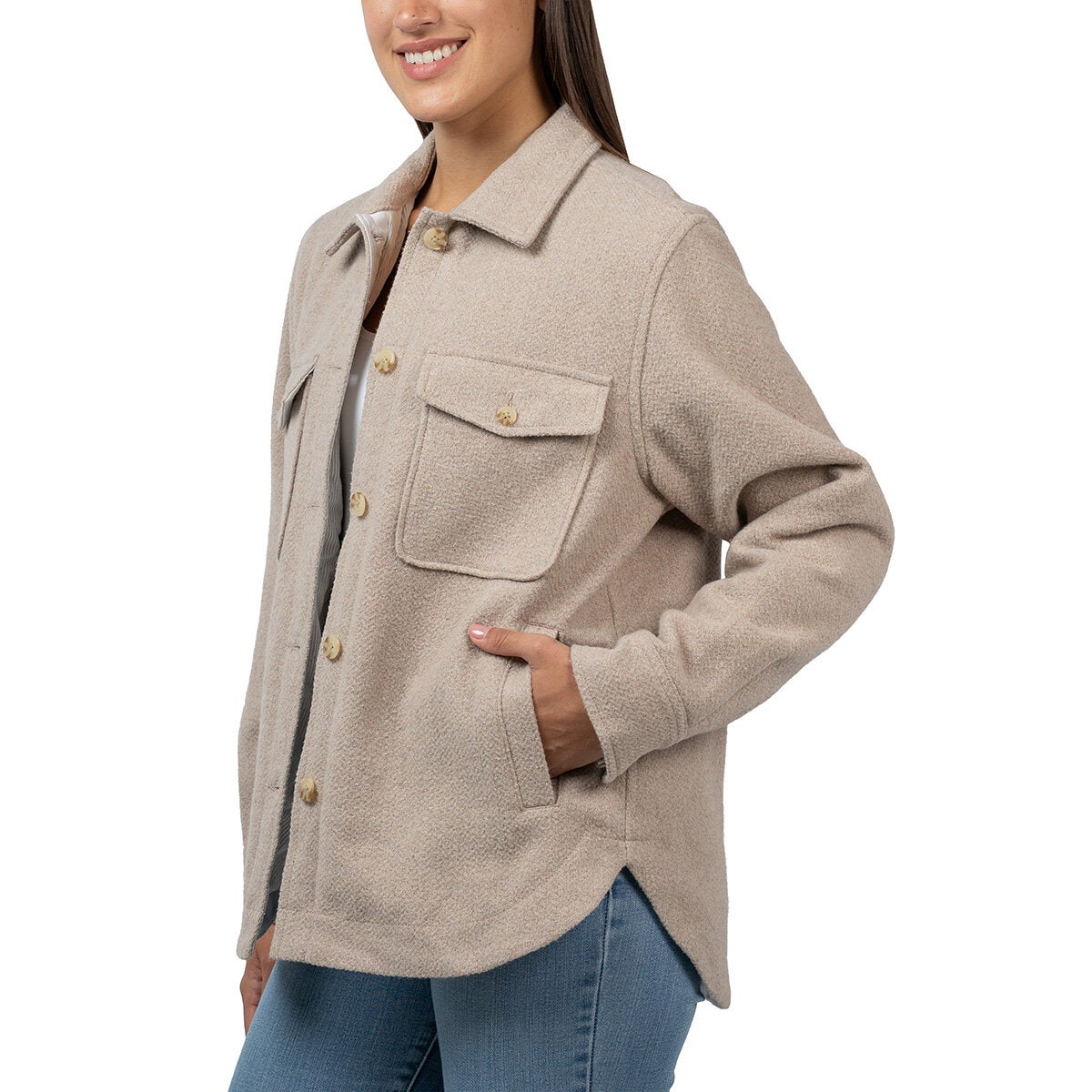 Jachs Ladies Quilted Shacket