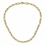 14ct Yellow Gold Twisted Paperclip Necklace 14ct Yellow Gold Twisted Paperclip Necklace