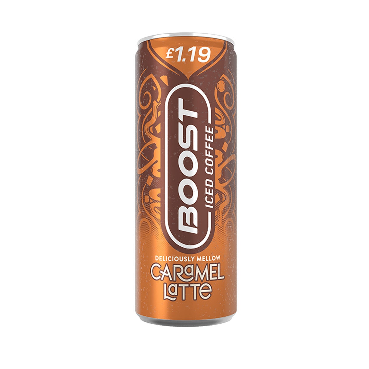 Boost Caramel Latte PMP £1.19, 250ml