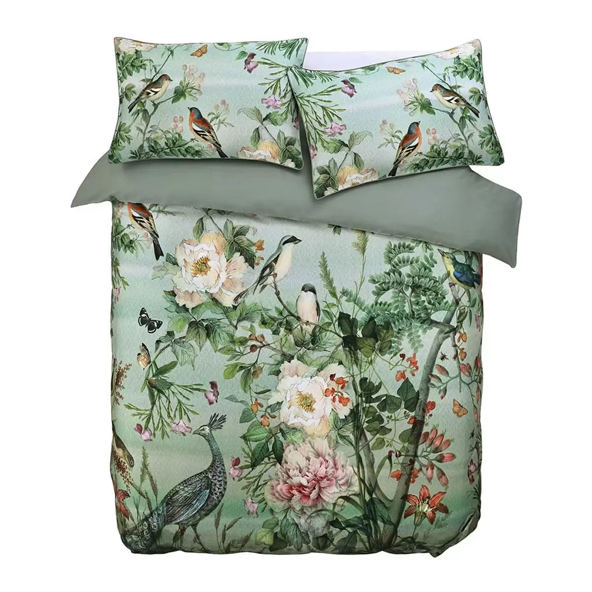 Set piumone MM lino chinoiserie in 3 misure - Foto 6 di 16