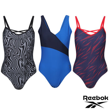 Reebok 1 Piece Swimsuit in 3 Colours & 4 Sizes