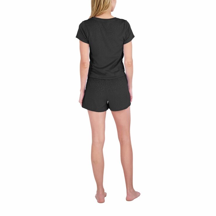 Steve Madden Ladies 3 Piece Lounge Set in Black