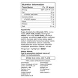 ingredient and nutritional information