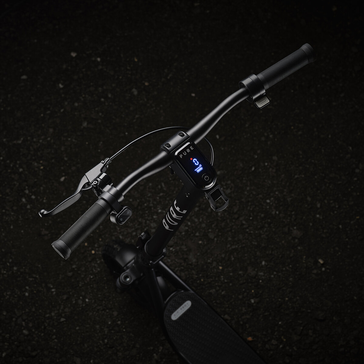 Pure Air5 Pro+ Suspension Folding Electric Scooter Black Pure Air5 Pro+ Suspension Folding Electric Scooter Black