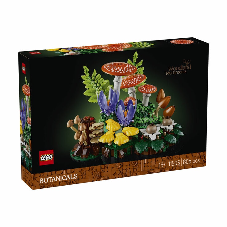LEGO Botanicals Woodland Mushrooms - Model 11505 (18+ Years) LEGO Botanicals Woodland Mushrooms - Model 11505 (18+ Years)