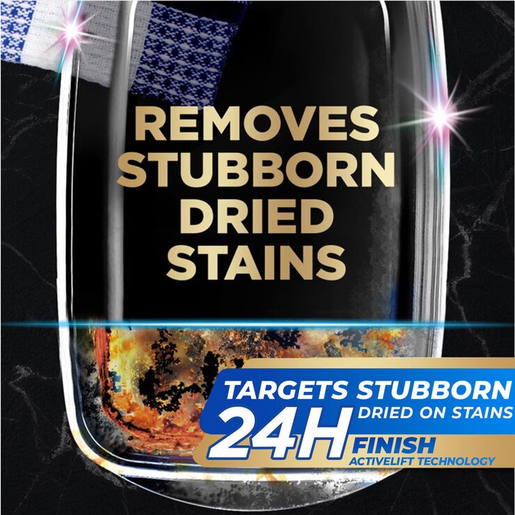 Removes Stubborn Dried Stains Removes Stubborn Dried Stains