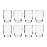 Luigi Bormioli Michelangelo D.O.F Glasses, 345ml, 8 Pack