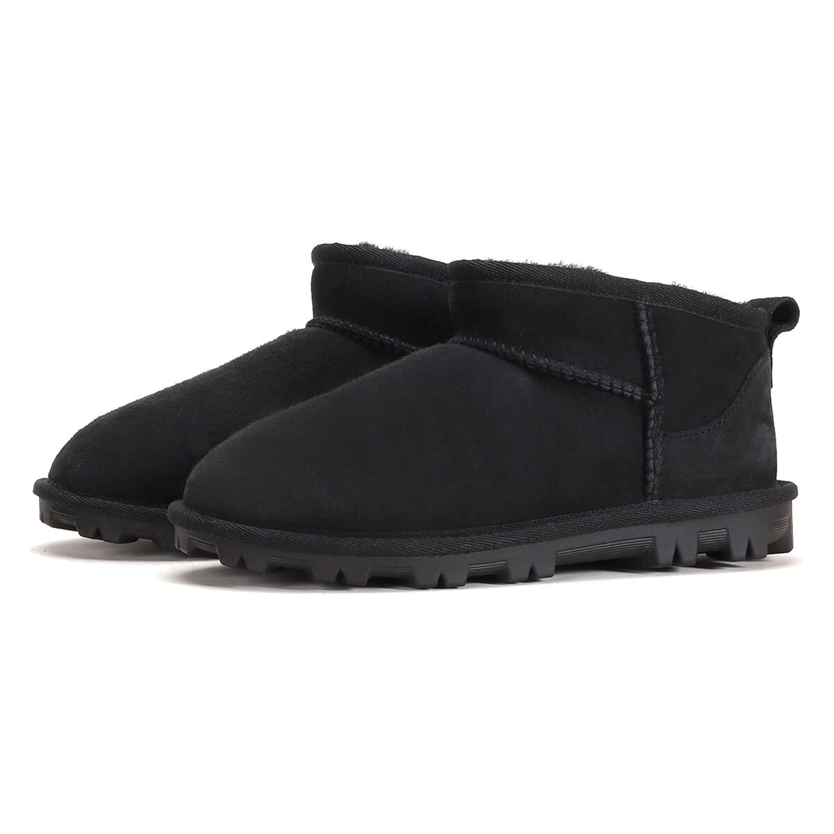 Kirkland Signature Shearling Kids Boot Black Costco UK